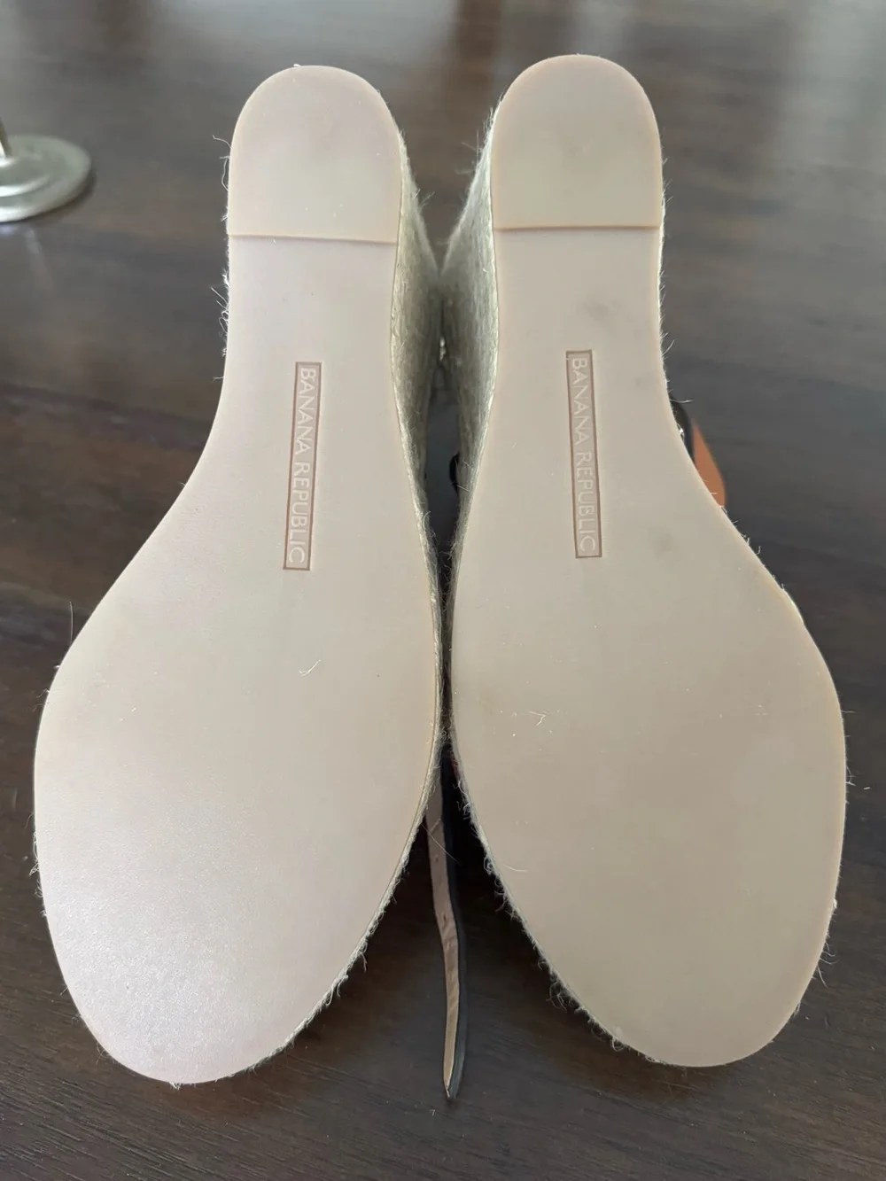 Banana Republic - Bridge Leather Espadrille Wedge Sandals (Brown)